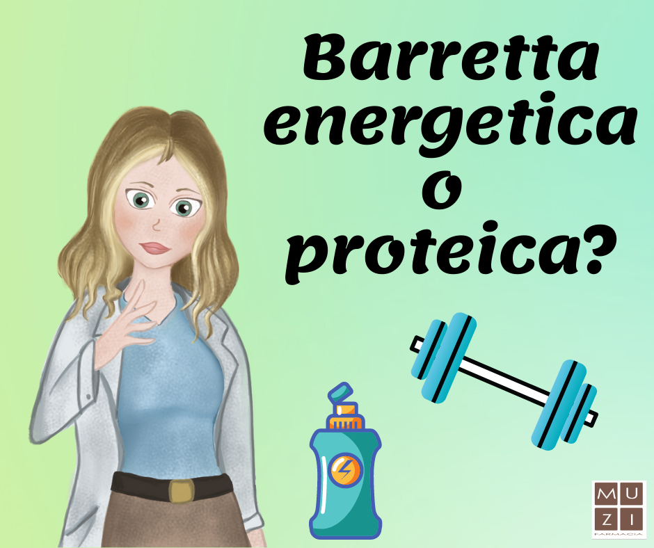 VERO o FALSO: Le barrette proteiche e quelle energetiche sono la stessa cosa - Farmacia Muzi
